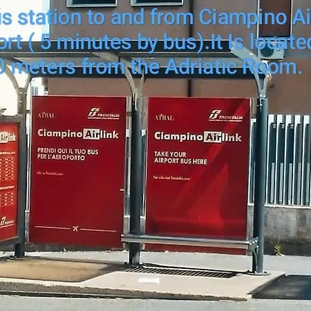 Adriatic 50 M Dalla Stazione Ferroviaria Di E Dalla Navetta Aeroportuale Pensjonat